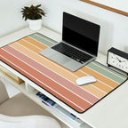Gradient Arch XXVII Earthy Mid Century Modern Rainbow Desk Mat Gallery Image 2