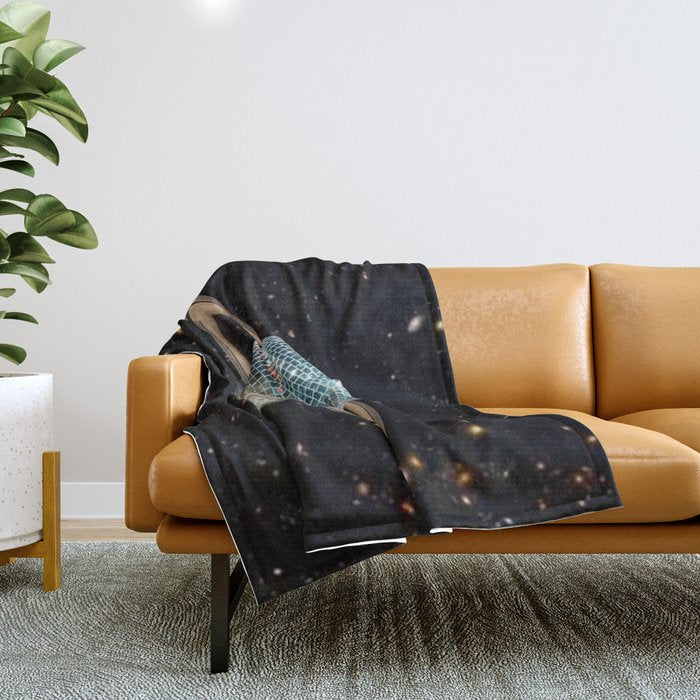 Saturn Disco II Throw Blanket Gallery Image 1