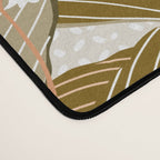 Flowers market: lily of the valley earthy toned Desk Mat Gallery Image 4