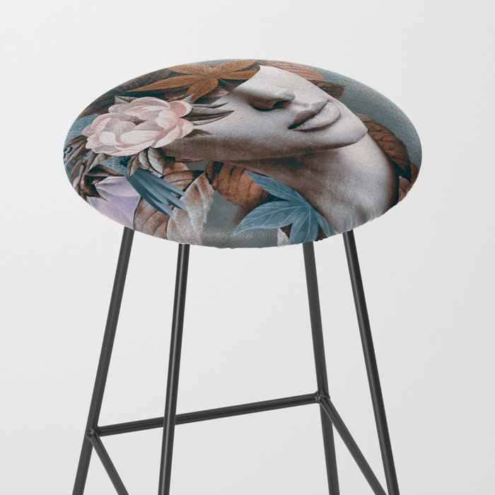 Floral Portrait 11 Stool Gallery Image 2