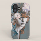 Floral Portrait 11 iPhone Case Gallery Image 1