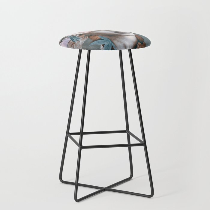 Floral Portrait 11 Stool Gallery Image 1