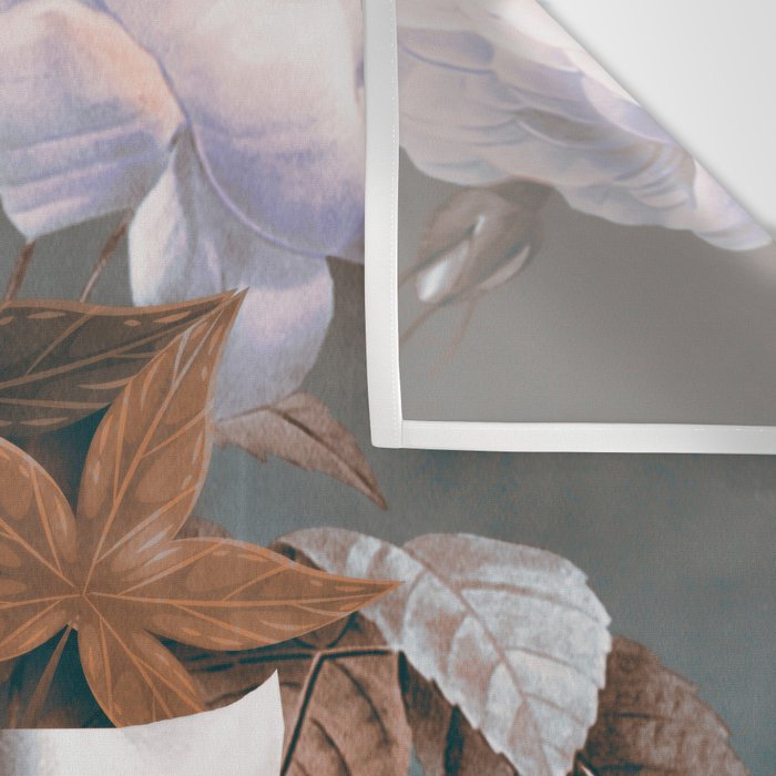 Floral Portrait 11 Wall Tapestry Gallery Image 3