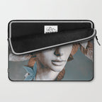 Floral Portrait 11 Laptop Sleeve Gallery Image 2