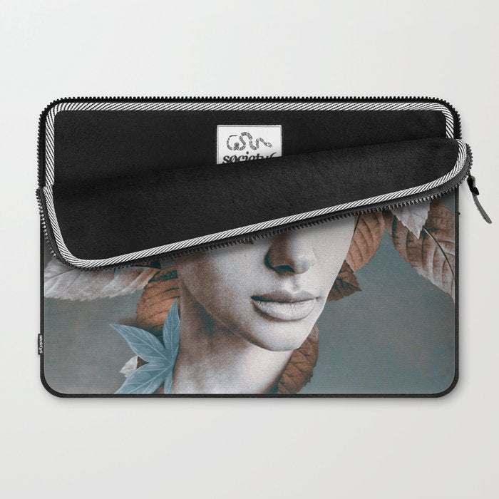 Floral Portrait 11 Laptop Sleeve Gallery Image 2