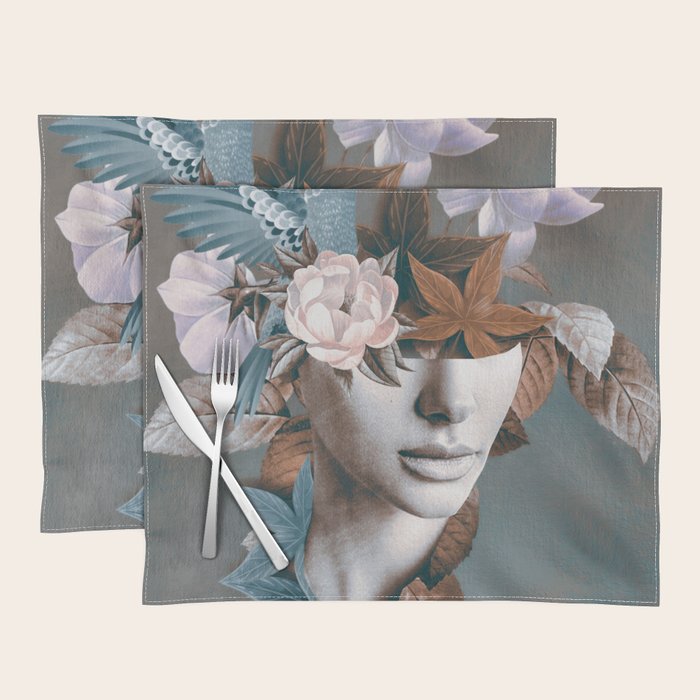 Floral Portrait 11 Placemat Gallery Image 1