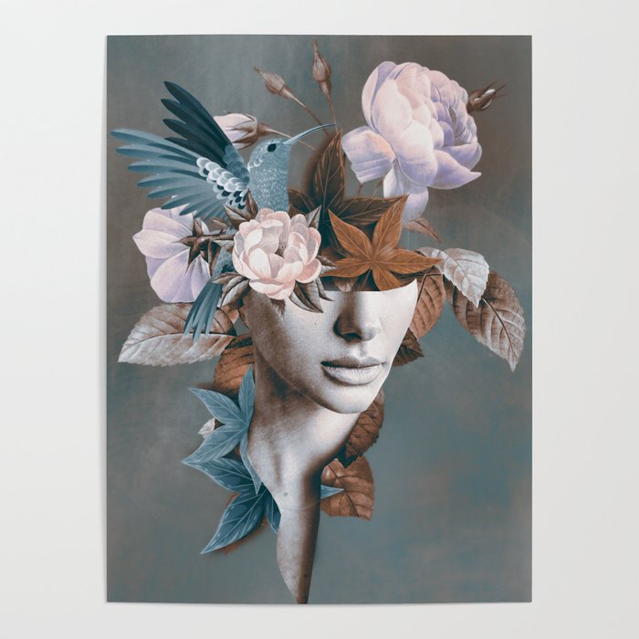 Floral Portrait 11 Poster Gallery Image 4