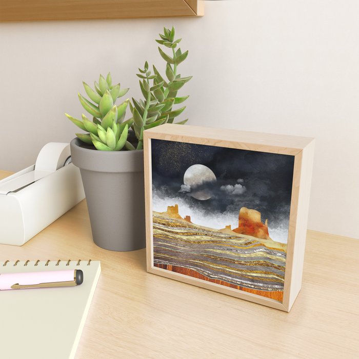 Metallic Desert Mini Art Print Gallery Image 2