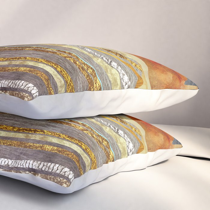 Metallic Desert Pillow Sham Gallery Image 3