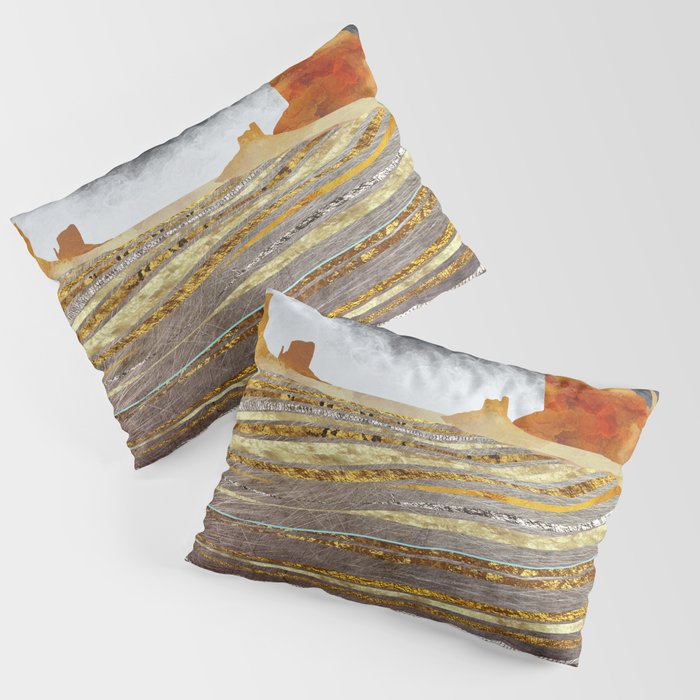 Metallic Desert Pillow Sham Gallery Image 1