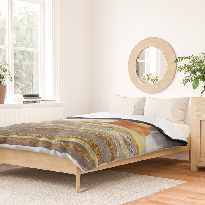 Metallic Desert Duvet Cover Gallery Image 2