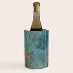 Tarnished in Teal and Copper Rust Wine Chiller Gallery Image 3
