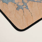 Tarnished in Teal and Copper Rust Desk Mat Gallery Image 4