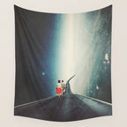 Just Walk Beside Me Wall Tapestry Gallery Image 4