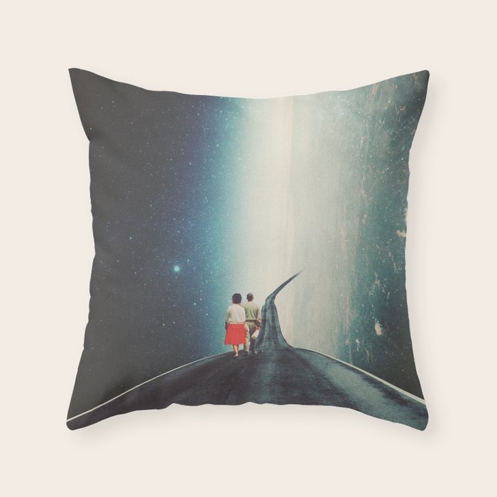 Just Walk Beside Me Throw Pillow Gallery Image 6