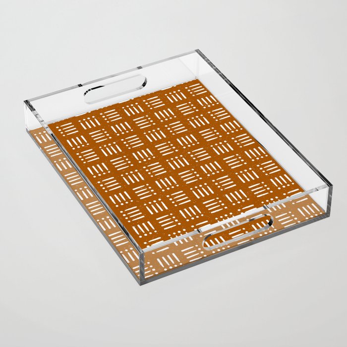 Mudcloth | Clay Acrylic Tray Gallery Image 1