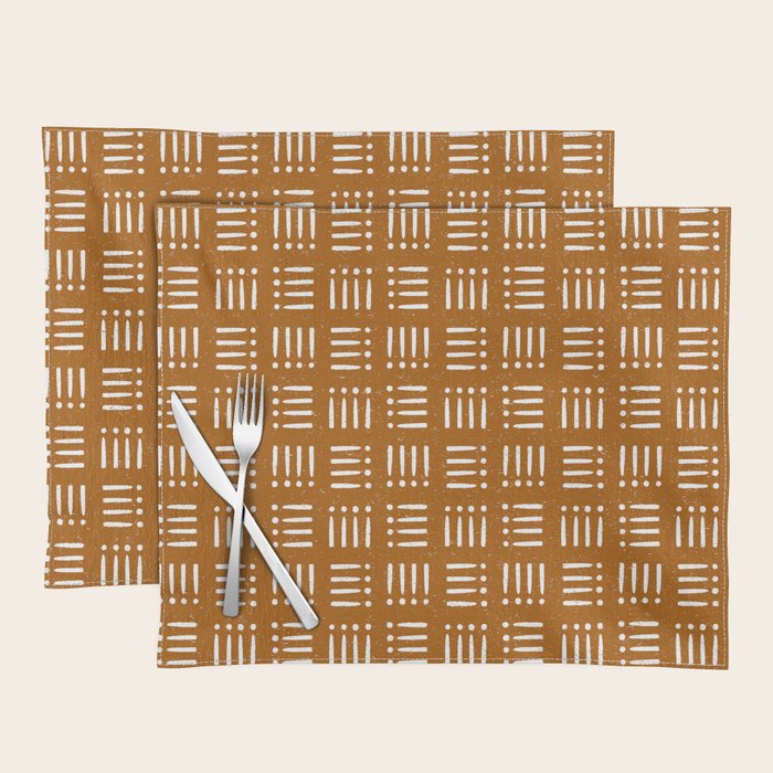 Mudcloth | Clay Placemat Gallery Image 1