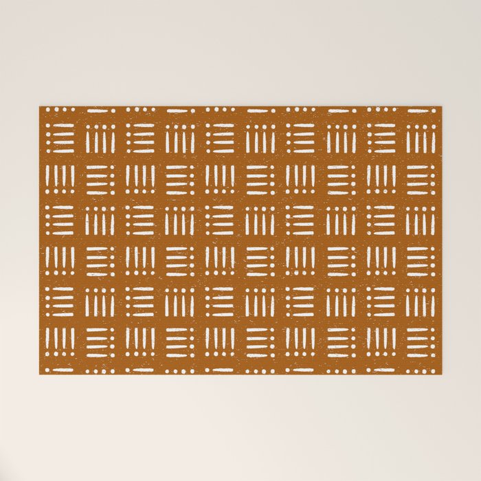 Mudcloth | Clay Welcome Mat Gallery Image 1