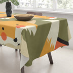 Red Fox, Animal Portrait Tablecloth Gallery Image 3