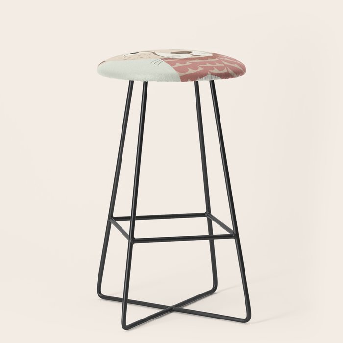 Whimsical Cheetah Stool Gallery Image 1