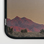 Sunset Moon Ridge // Grainy Red Mountain Range Desert Landscape Photography Yellow Fullmoon Blue Sky Laptop Sleeve Gallery Image 3