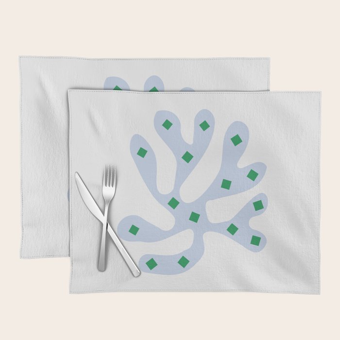 Periwinkle: Matisse Pastel Series 01 Placemat Gallery Image 1