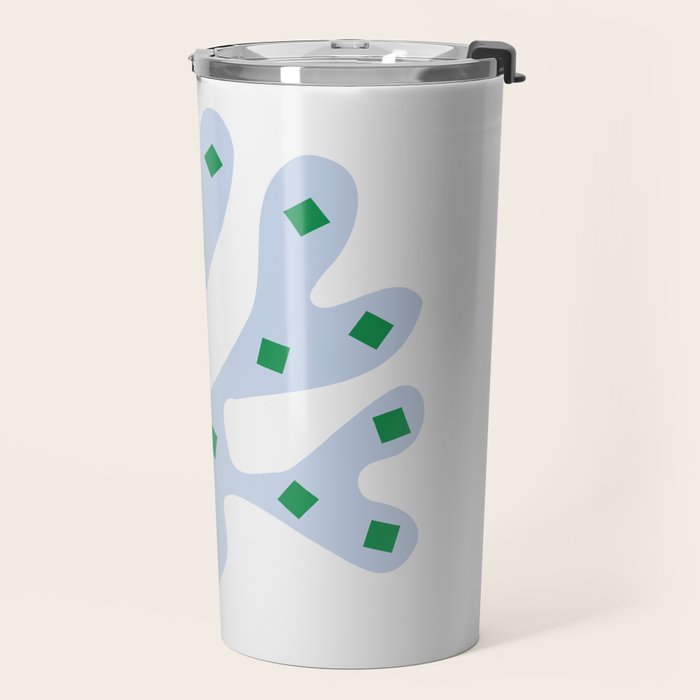 Periwinkle: Matisse Pastel Series 01 Travel Mug Gallery Image 2