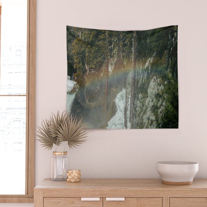 Frozen Rainbow Wall Tapestry Gallery Image 2