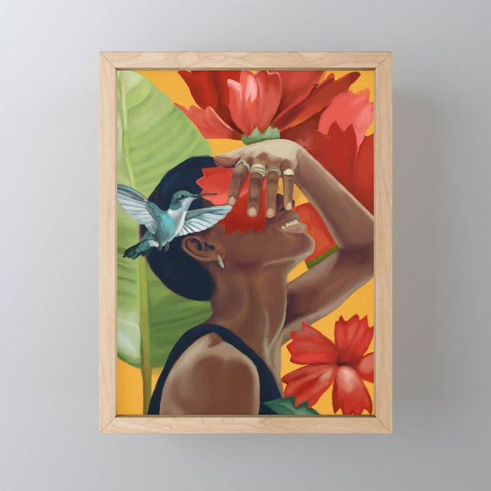 Blooming Joy Mini Art Print Gallery Image 1