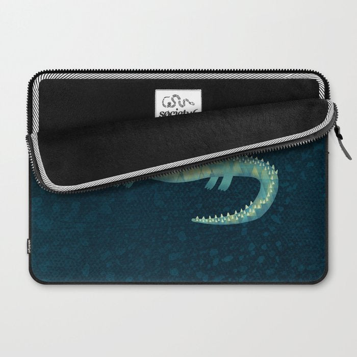 Alligator - or maybe Crocodile Laptop Sleeve Gallery Image 2