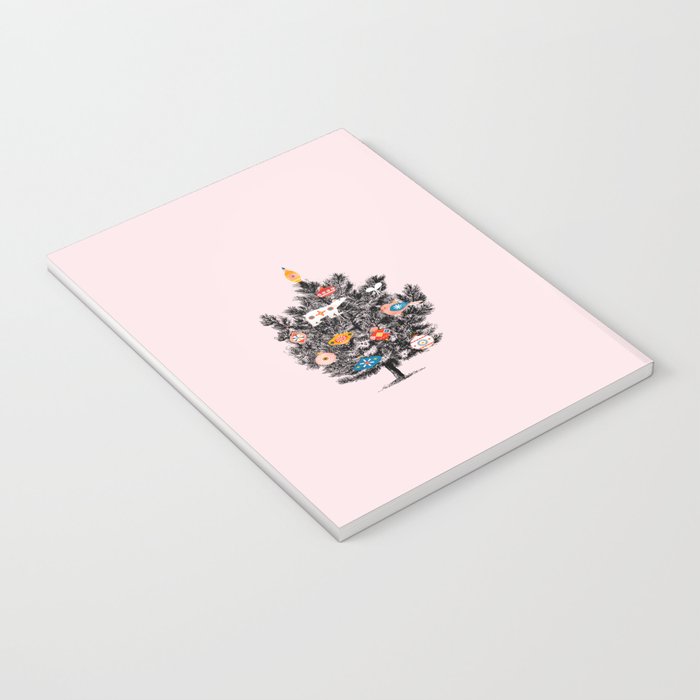 Retro Christmas tree no3 Notebook Gallery Image 3