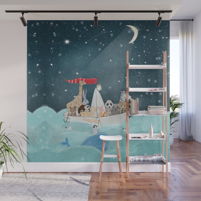 little nautical explorers Wall Mural Gallery Image 1
