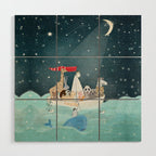 little nautical explorers Wood Wall Art Gallery Image 1