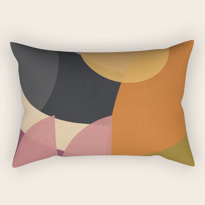 Modern Abstract Art 80 Rectangular Pillow Gallery Image 2