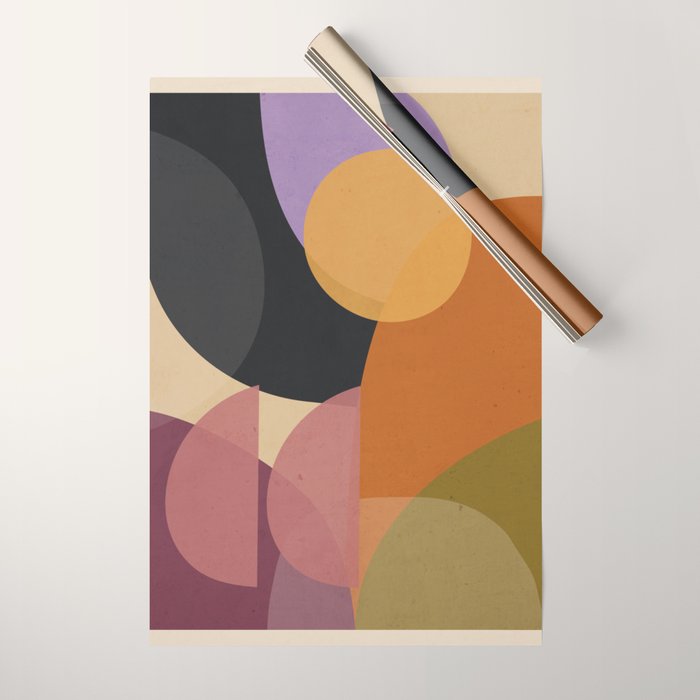 Modern Abstract Art 80 Wrapping Paper Gallery Image 1