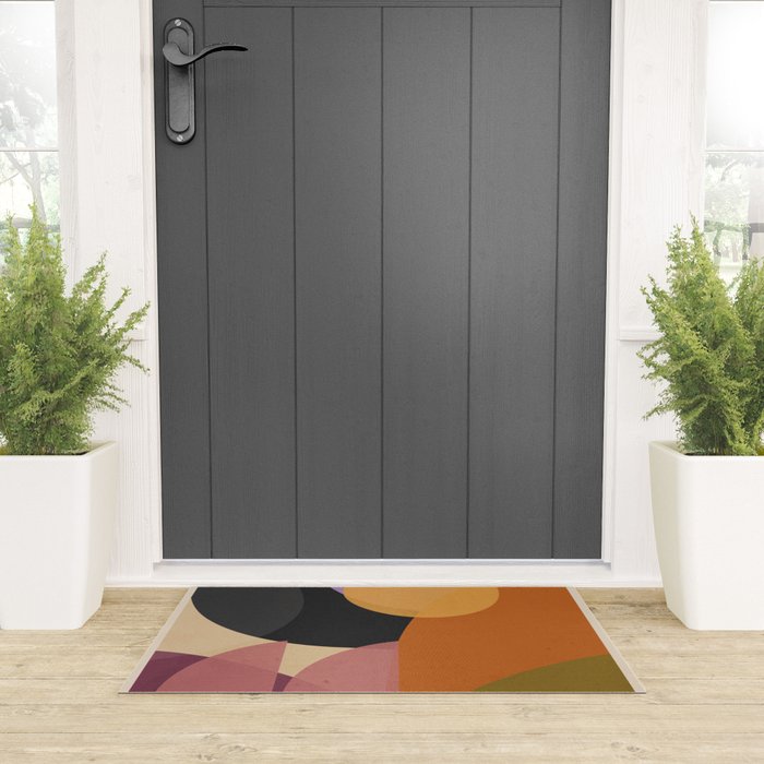 Modern Abstract Art 80 Welcome Mat Gallery Image 3