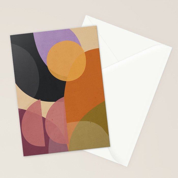 Modern Abstract Art 80 Stationery Card Gallery Image 2
