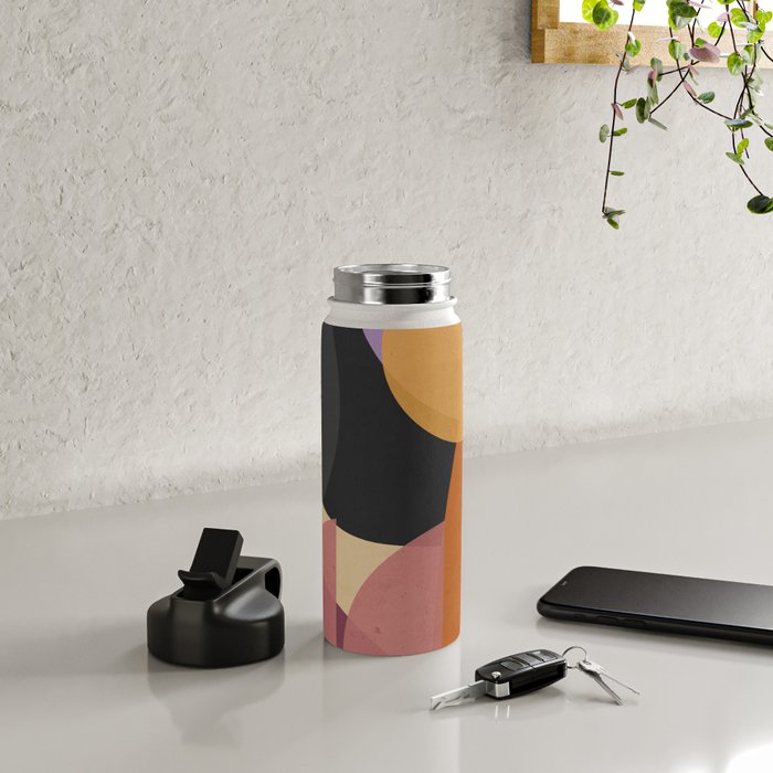 Modern Abstract Art 80 Water Bottle Gallery Image 4