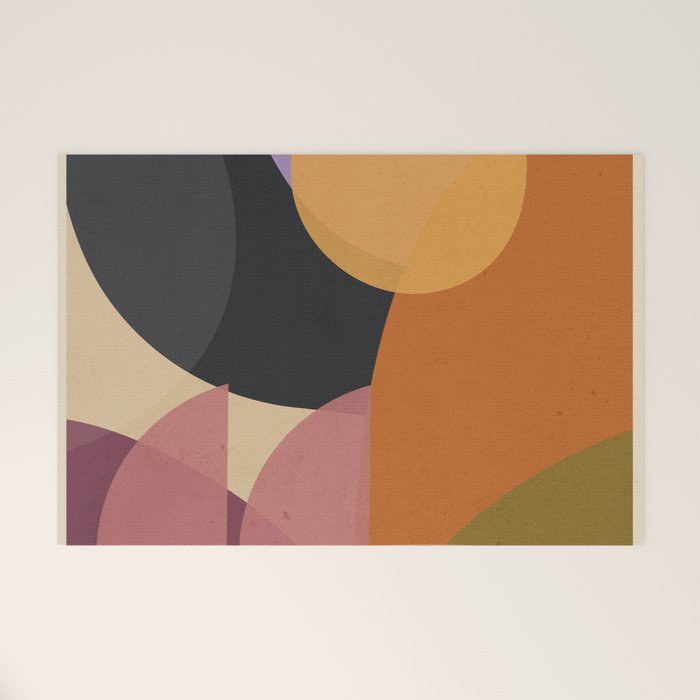 Modern Abstract Art 80 Welcome Mat Gallery Image 1