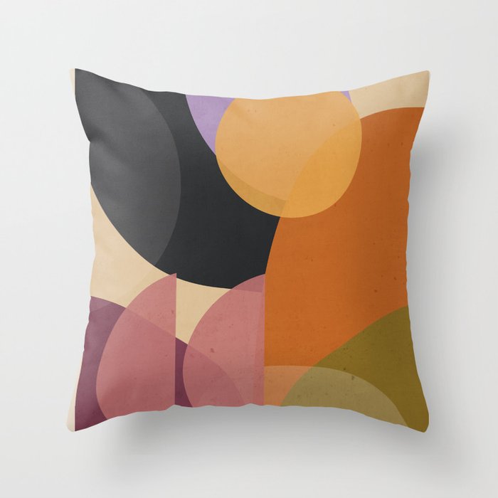 Modern Abstract Art 80 Throw Pillow Gallery Image 6