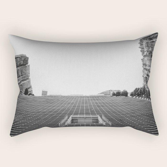Red Rocks Rectangular Pillow Gallery Image 1