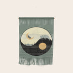 Hidden cat 36 yin yang balance Wall Hanging Gallery Image 1