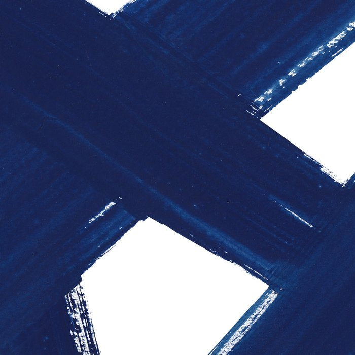 Indigo Abstract Brush Strokes | No. 3 Coffee Mug Gallery Image 2