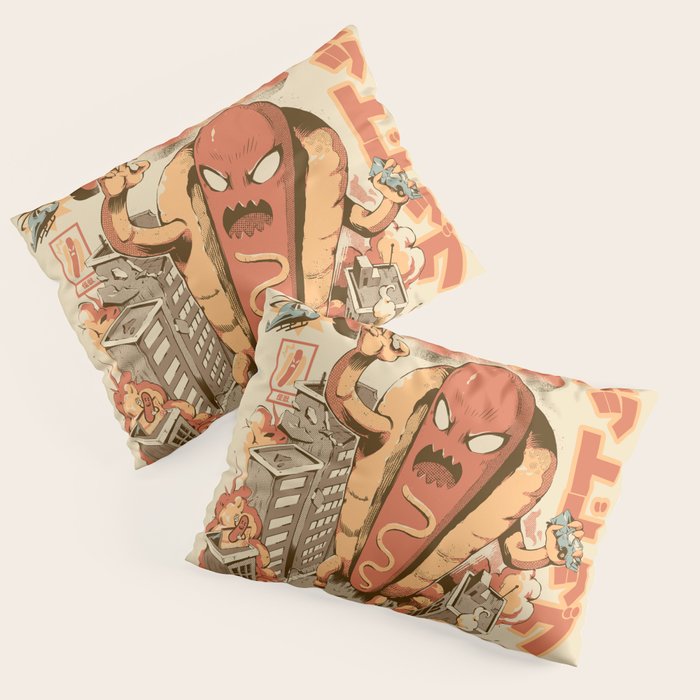 Great Hot Dog Pillow Sham Gallery Image 3