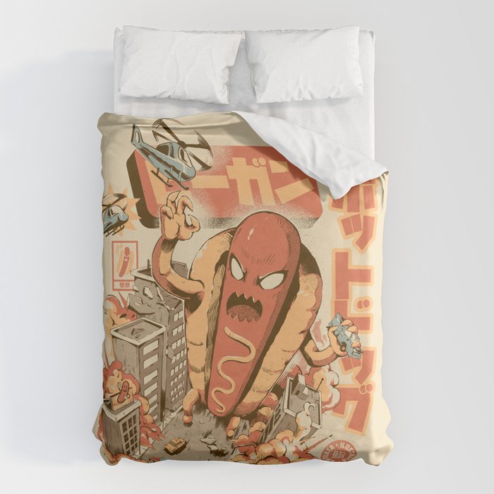 Great Hot Dog Duvet Cover Gallery Image 6