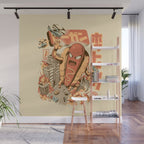 Great Hot Dog Wall Mural Gallery Image 1