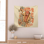 Great Hot Dog Wall Tapestry Gallery Image 2