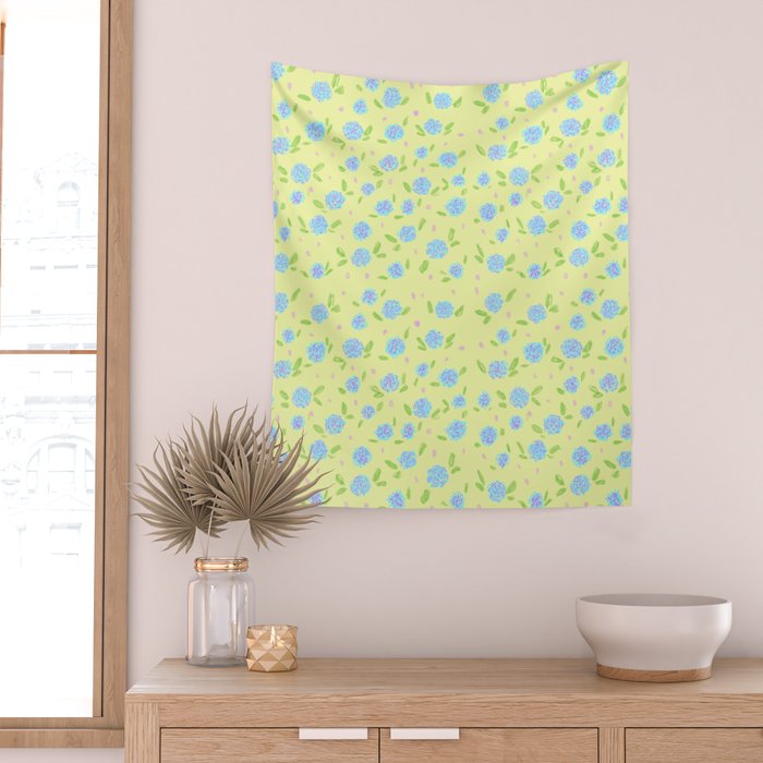 Sunlit Blooms Wall Tapestry Gallery Image 2