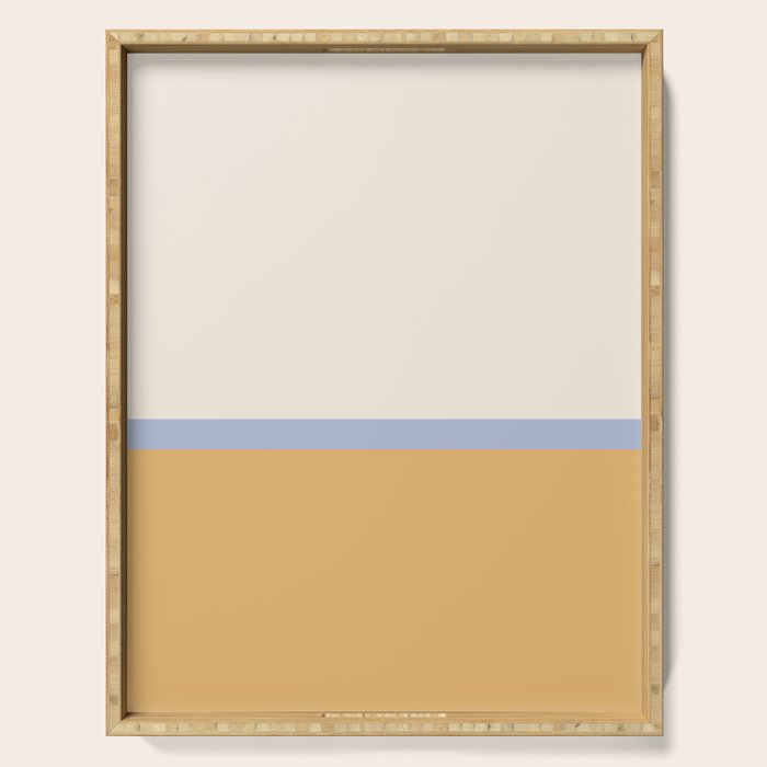 Neutral Summer Colour Block Serving Tray Gallery Image 1