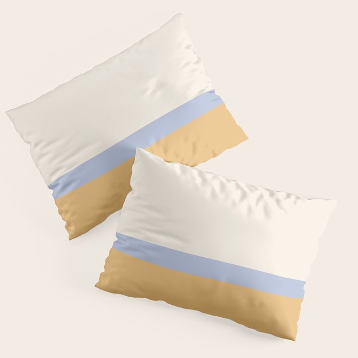 Neutral Summer Colour Block Pillow Sham Gallery Image 3